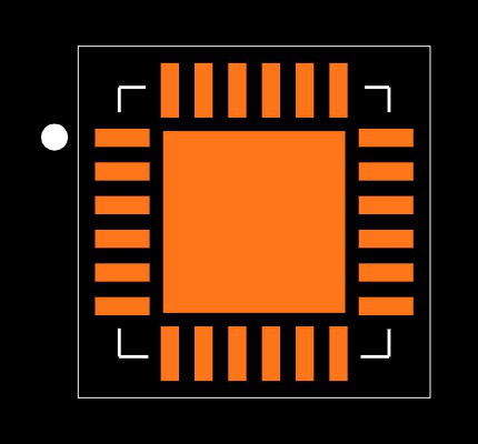 CAP1188-1-CP-TR Footprint