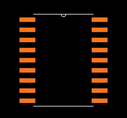 DSPIC30F2011-20E/SO Footprint