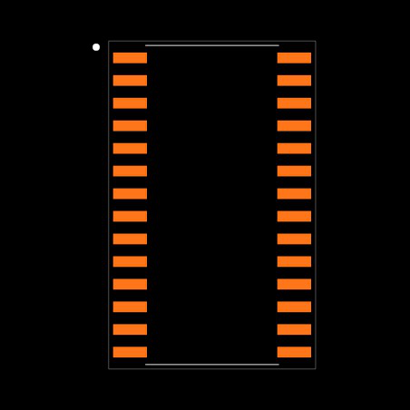 DSPIC30F2012-30I/SO Footprint