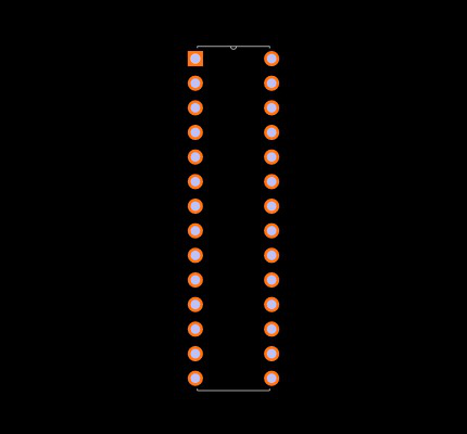 DSPIC30F3010-20E/SP Footprint