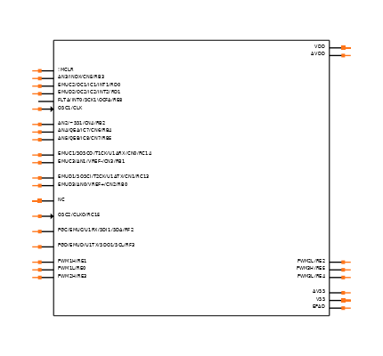DSPIC30F3010-20I/ML Symbol