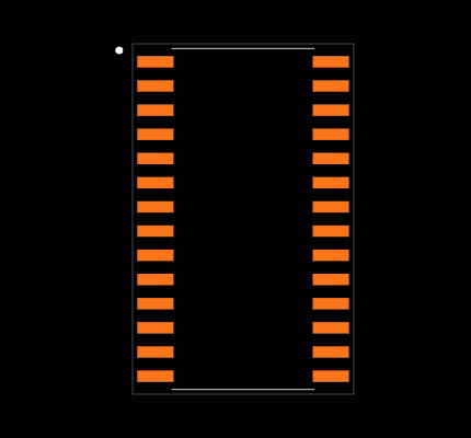 DSPIC30F3010-30I/SO Footprint