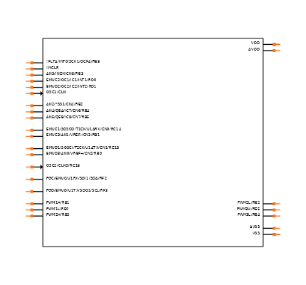 DSPIC30F3010-30I/SO Symbol