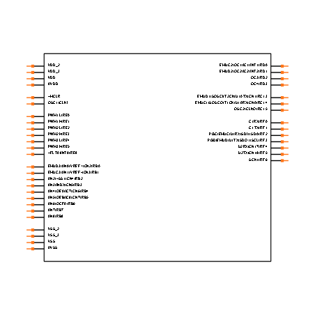 DSPIC30F3011-20E/P Symbol