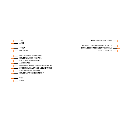 DSPIC30F3012-30I/P Symbol