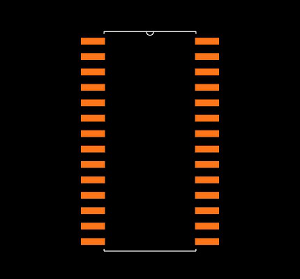 DSPIC30F3013-30I/SO Footprint