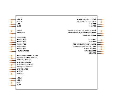 DSPIC30F3014-20E/P Symbol