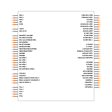 DSPIC30F6012A-20E/PF Symbol