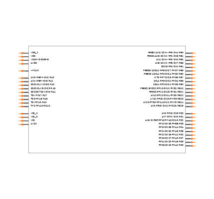 DSPIC33FJ128GP204-E/PT Symbol
