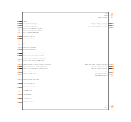 DSPIC33FJ128MC804-I/ML Symbol