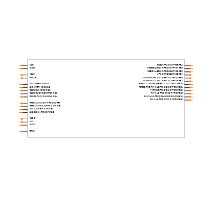 DSPIC33FJ64MC802-H/MM Symbol