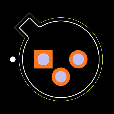 JAN2N2222A Footprint