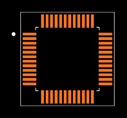 KSZ8041MLLI Footprint