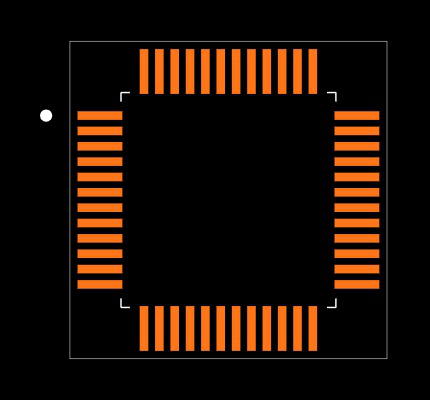 KSZ8041MLLI-TR Footprint