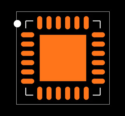 KSZ8081RNAIA-TR Footprint