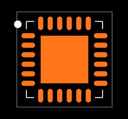 KSZ8081RNDIA-TR Footprint