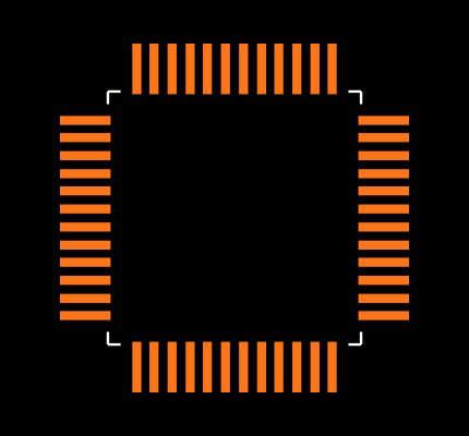KSZ8863MLLI Footprint