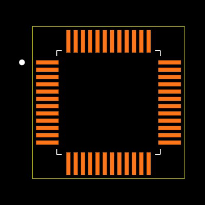 KSZ8863RLLI-TR Footprint