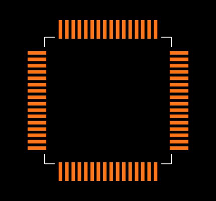 KSZ8873MLL Footprint
