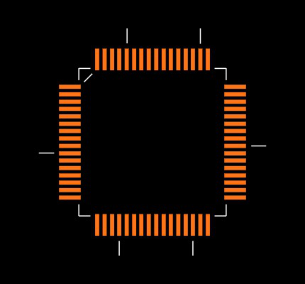 KSZ8873MML Footprint