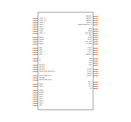 KSZ8873RLL Symbol