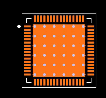 KSZ9893RNXI-TR Footprint