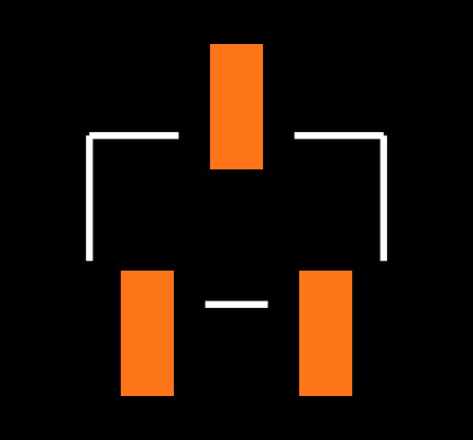 MCP1703AT-2802E/CB Footprint