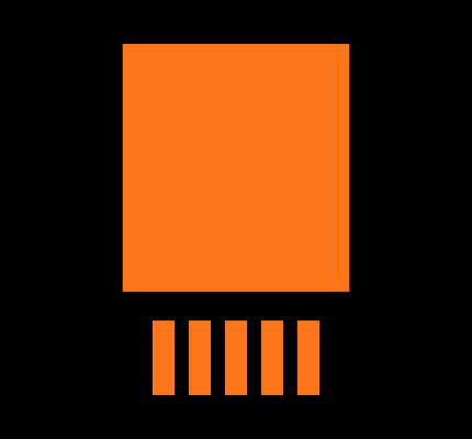 MCP1827-3302E/ET Footprint