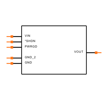 MCP1827-3302E/ET Symbol