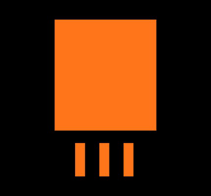 MCP1827ST-3302E/EB Footprint