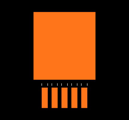 MCP1827T-0802E/ET Footprint