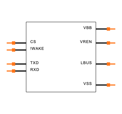 MCP2003-E/SN Symbol