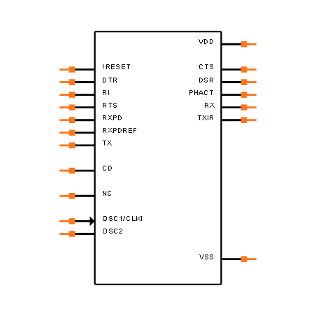 MCP2140-I/SS Symbol