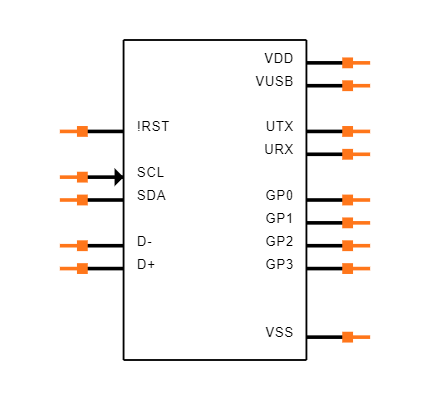 MCP2221A-I/SL Symbol