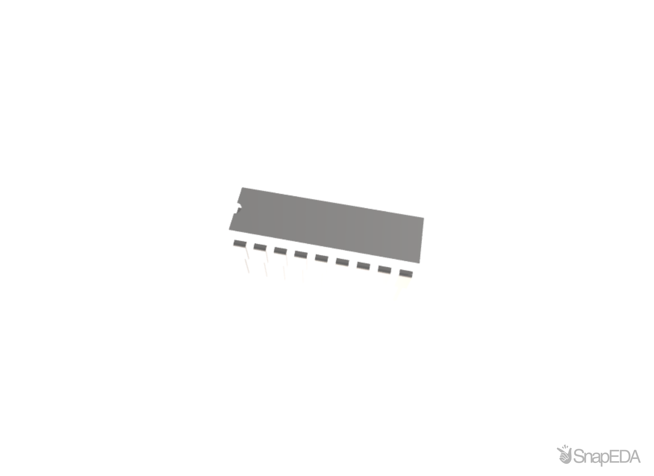 MCP23S09-E/P 3D Model