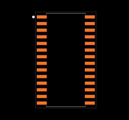 MCP23S18-E/SO Footprint