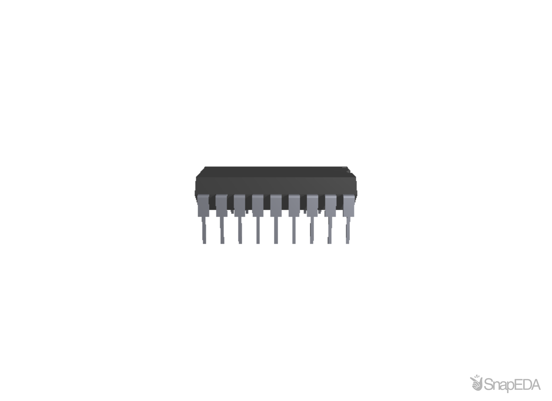 MCP2515-E/P 3D Model