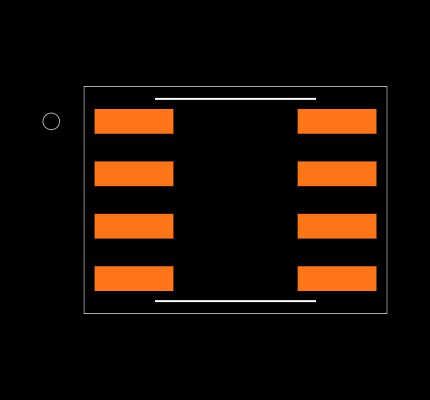 MCP2542FD-H/SN Footprint