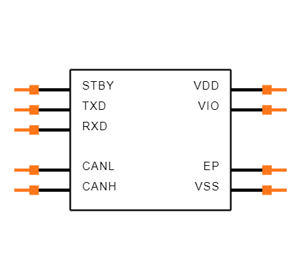 MCP2542FDT-E/MNY Symbol