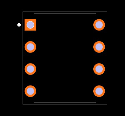 MCP2562-E/P Footprint