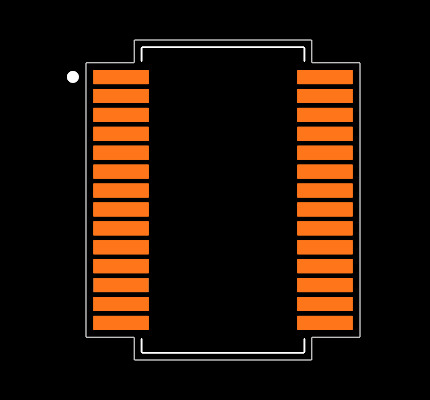 MCP25625-E/SS Footprint