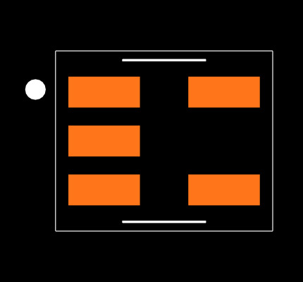 MCP3221A0T-E/OT Footprint