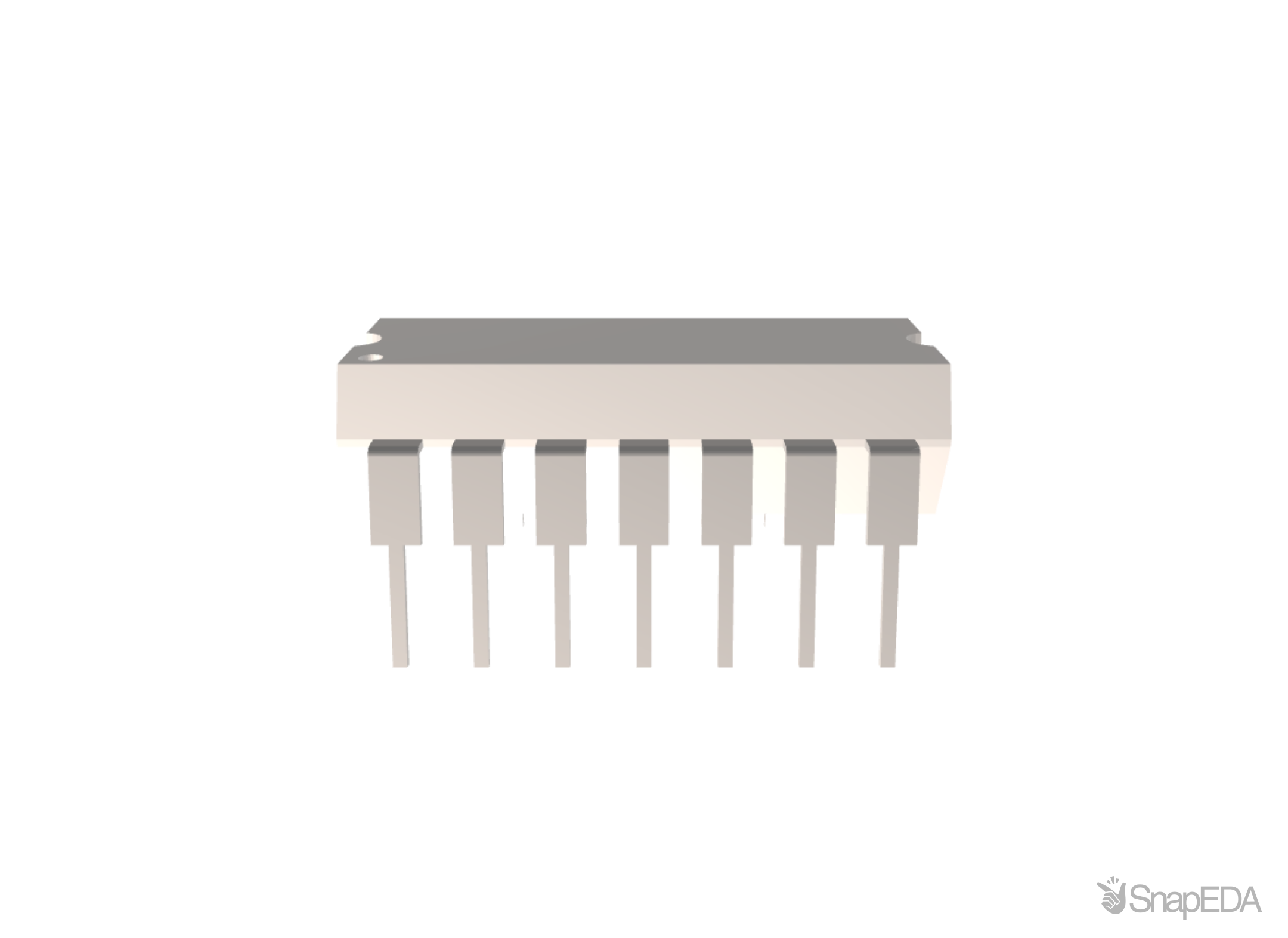 MCP3302-CI/P 3D Model