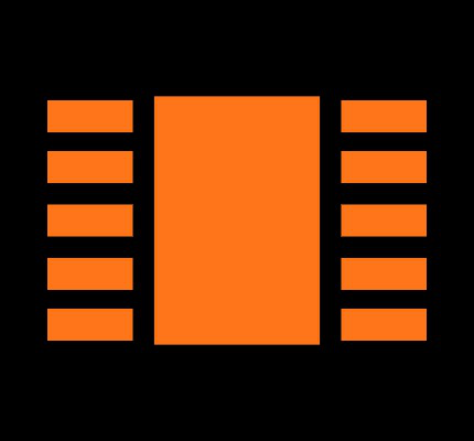 MCP3423-E/MF Footprint