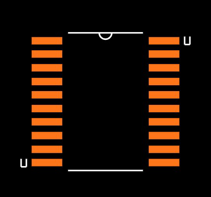 MCP4341T-103E/ST Footprint