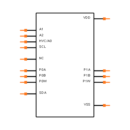 MCP4651-502E/ST Symbol
