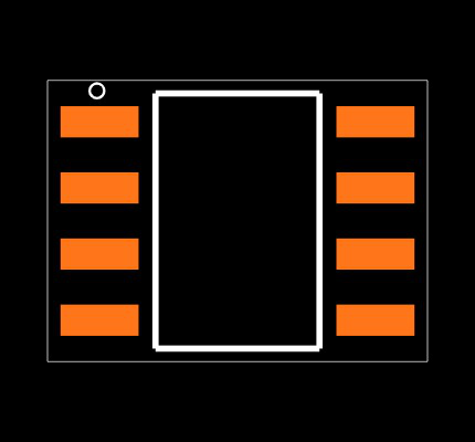 MCP6567-E/SN Footprint