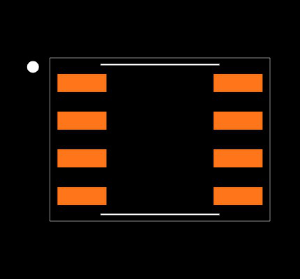 MCP6S91-E/SN Footprint