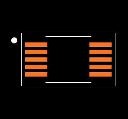 MCP73834-FCI/UN Footprint