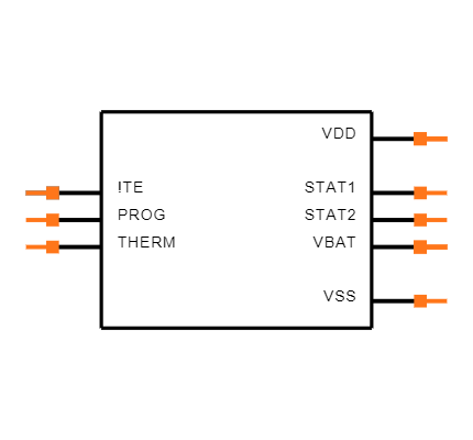 MCP73834-FCI/UN Symbol